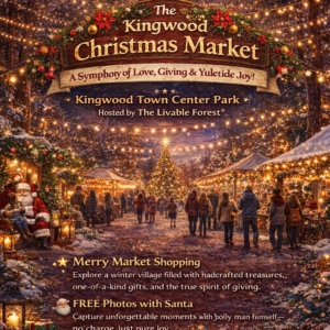 Kingwood Christmas Market Dec. 12, 2026 12 PM - 5 PM